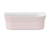 Ravak Ypsilon Wall 178x86, akrilkád, Alabaster Pink/fehér, szabadonálló, fehér lefolyó XC00100084