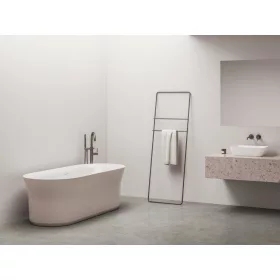   Ravak Ypsilon 180x80, akrilkád, Alabaster Pink/fehér, szabadonálló, fehér lefolyó XC00100085