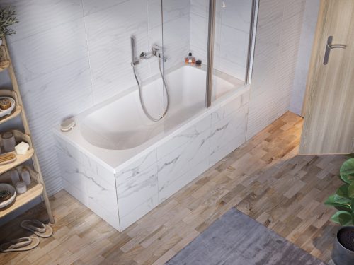 Ravak Flow 160x75 akrilkád fehér XC00100114