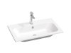 Ravak Chrome Slim 80 mosdó fehér, furattal XJG01180001