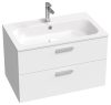 Ravak Chrome Slim 80 mosdó fehér, furattal XJG01180001