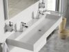 Ravak Natural Duo 120 duplamosdó fehér, nyílással XJO01212000