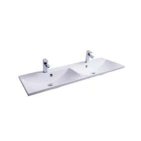   Ravak Flat Duo 120 duplamosdó fehér, nyílással XJP01112000