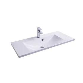 Ravak Flat 90 mosdó fehér, nyílással XJP01190000