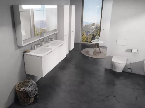 Ravak Classic Slim 130 duplamosdó fehér, furattal XJX01113001