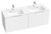 Ravak Classic Slim 130 duplamosdó fehér, furattal XJX01113001