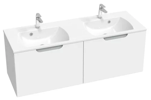 Ravak Classic Slim 130 duplamosdó fehér, furattal XJX01113001