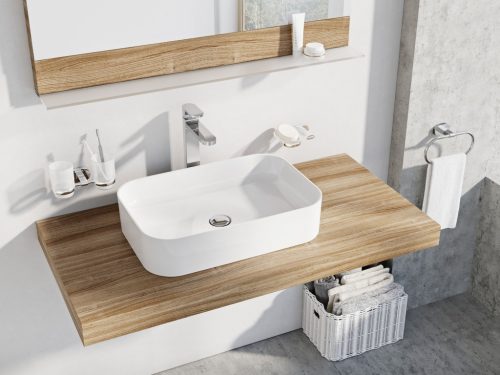 Ravak Ceramic 55 SLIM R kerámiamosdó fehér XJX01155002