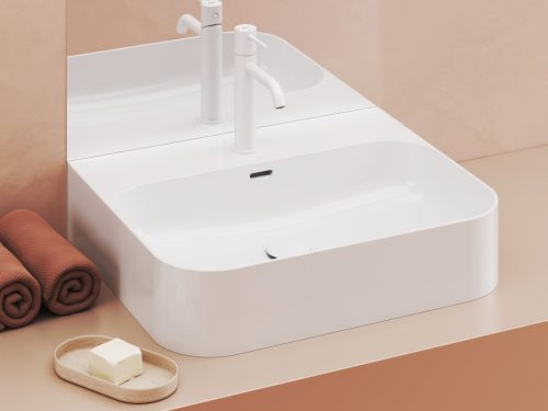 Ravak Ceramic 55 R Slim Wall kerámiamosdó fehér XJX01155006