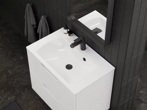 Ravak Classic Slim 70 mosdó fehér, furattal XJX01170001