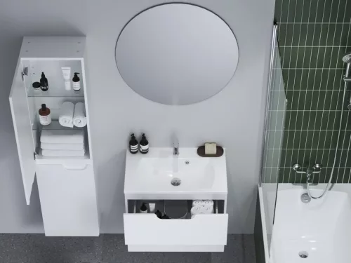 Ravak Classic Slim 80 mosdó fehér, furattal XJX01180001