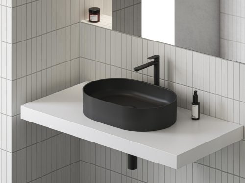 Ravak Ceramic Slim O 55 kerámiamosdó antracit XJX0D155000