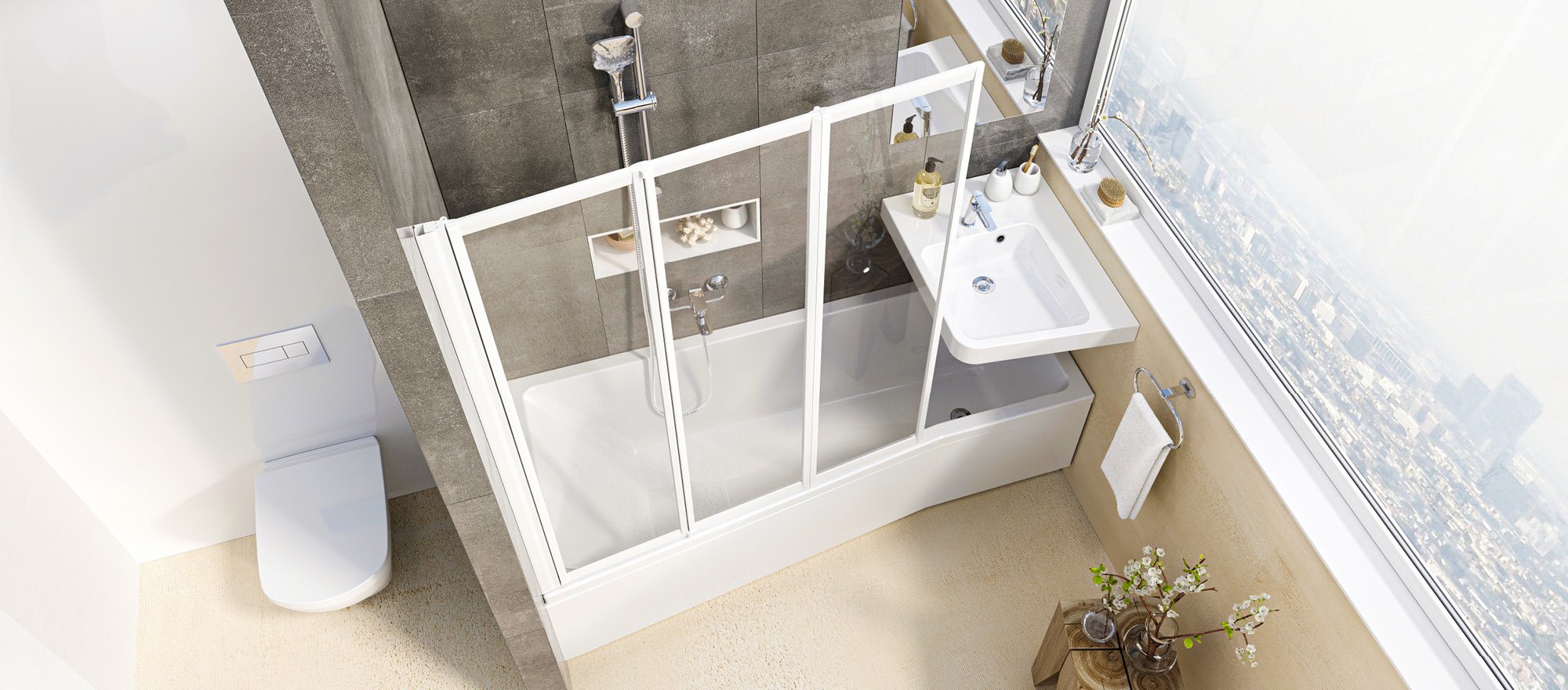 Kis fürdőszoba, nagy ötletek – inspiráció és megoldások